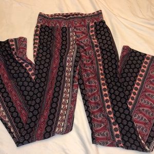 Patterned Stretchy Pants